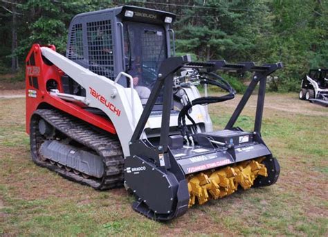 mulcher attachment for skid steer rental|drum mulcher rental near me.